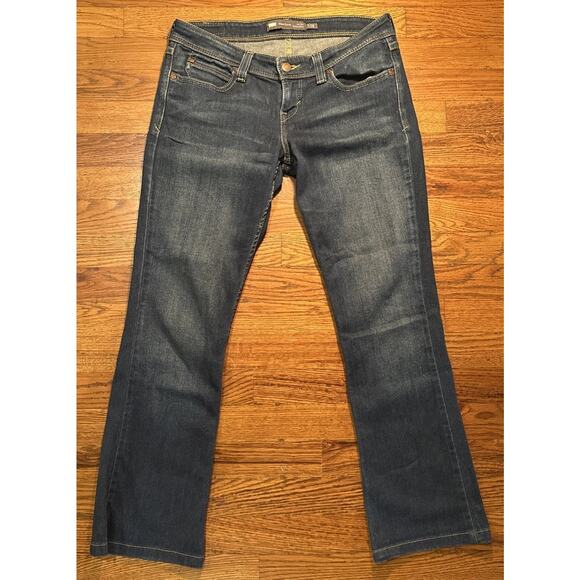 Levis Jeans Demi Curve Womens 7/28 Blue Low Rise Bootcut Skinny - Picture 2 of 6